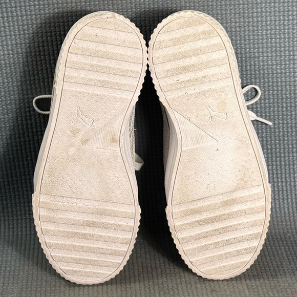 Puma Carina Snake Lux Women's Leather Platform Sneakers 373928-01 Size 6.5 - Picture 8 of 9